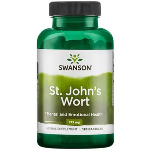 Swanson St. ziele dziurawca, 375 mg, 120 kapsułek - Suplementy naturalne - miniaturka - grafika 1