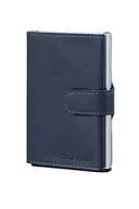 Portfele - Portfel Samsonite | Skóra Premium ALU FITl | Slide-UP Case | Osłona RFID I NFC, Blau (Blue), 10.2 cm, Alu Fit SLG - Portfel - miniaturka - grafika 1