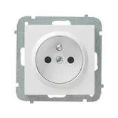 Wyłączniki światła i elektryczne - Elektro-Plast Wyłącznik ASTORIA biały - miniaturka - grafika 1