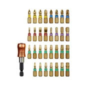 Bity - Zestaw bitów PH/PZ/SL/H/T 25mm 31 szt. DEXTER PRO - miniaturka - grafika 1