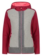 Kurtki i kamizelki sportowe damskie - CMP Kurtka funkcyjna w kolorze czerwono-szarym - miniaturka - grafika 1