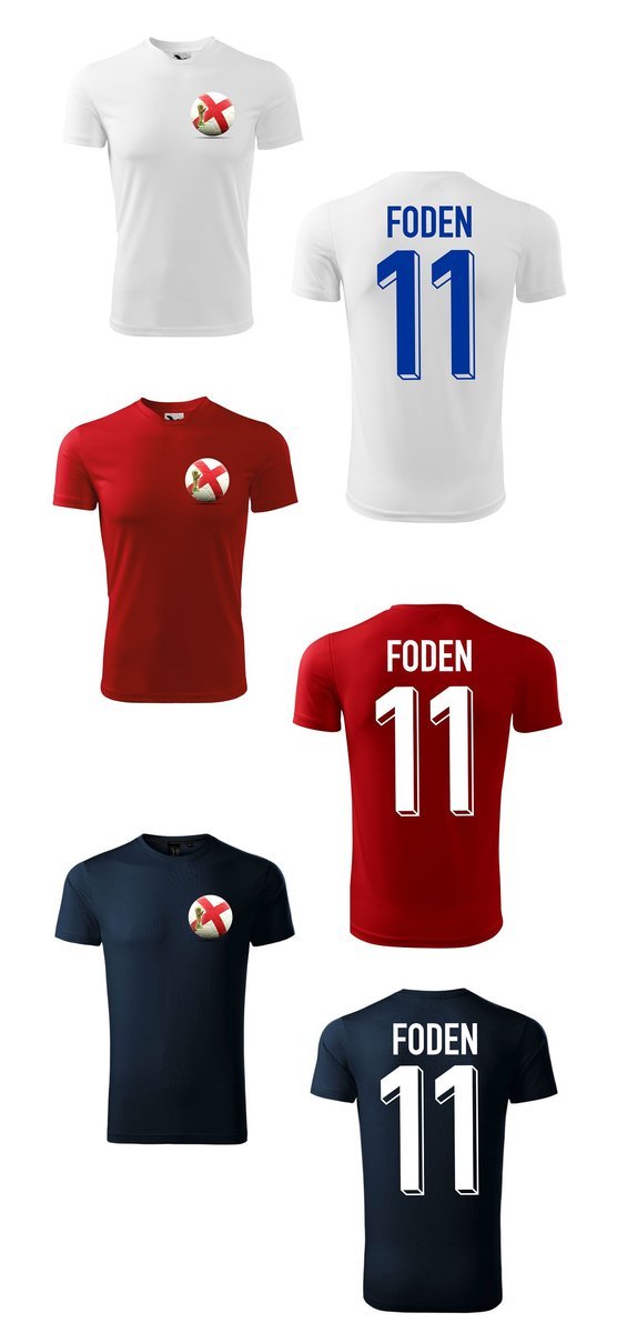 Treningowa Koszulka ENGLAND Phil FODEN 11