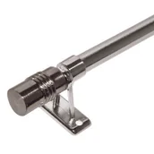 Karnisze - Karnisz MINI ZEUS Ø10, 80 cm walec nikiel - miniaturka - grafika 1