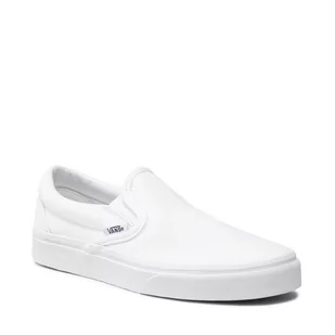 Vans Tenisówki Classic Slip-On VN000EYEW00 True White - Trampki damskie - miniaturka - grafika 1