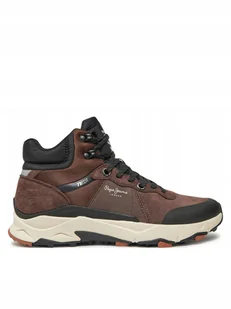 Pepe Jeans Sneakersy PMS60030 Fioletowy - Sneakersy damskie - miniaturka - grafika 1