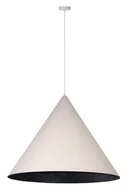 Lampy sufitowe - Vesuvio 77 beżowo czarny duża wiszaca nowoczesna lampa średnica 77cm - miniaturka - grafika 1