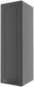 Meble kuchenne - Bergamo Szafka Wisząca Wysoka W4/30 Grafit Mat - miniaturka - grafika 1