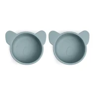 Miseczki i talerzyki dla dzieci - 2 Miseczki Silikonowe Na Przekąski Koala Lead Nuuroo - miniaturka - grafika 1