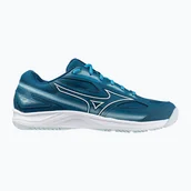 Buty sportowe męskie - Buty do tenisa Mizuno Break Shot 4 AC moroccan blue / white / blue glow - miniaturka - grafika 1