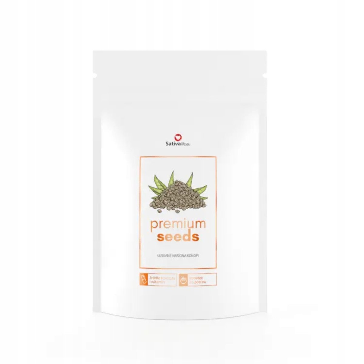 Łuskane nasiona konopi 100% Naturalne Superfood Wysokie Białko Omega