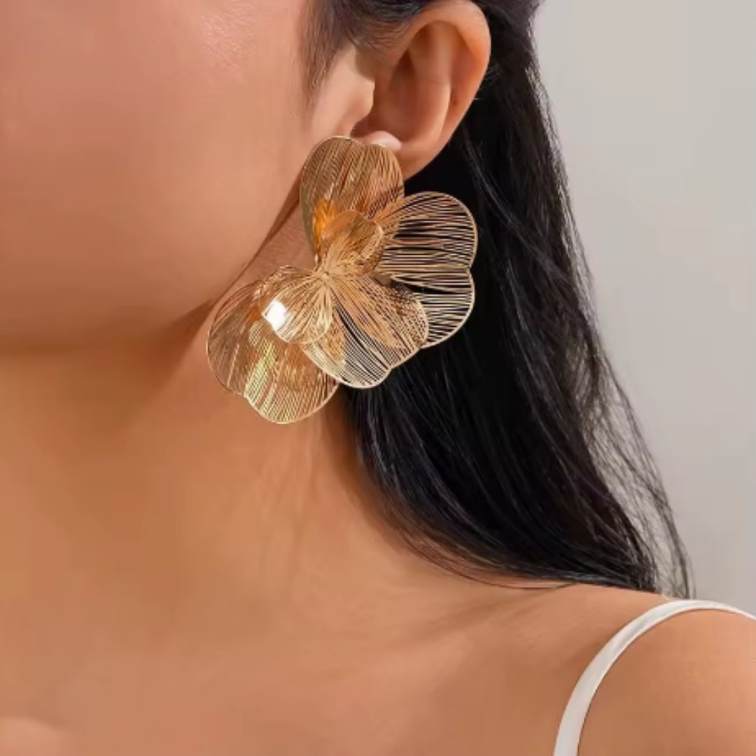 Kolczyki Floria Lux Gold