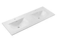 Umywalki - Umywalka meblowa Comad Sky 120x46 cm prostokątna biały mat - miniaturka - grafika 1
