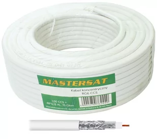 25m Kabel koncentryczny - antenowy 6,8 mm HD 4K - Kable - miniaturka - grafika 1