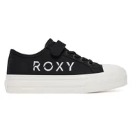 Buty dla dziewczynek - ROXY 24KC1003 Czarny - miniaturka - grafika 1