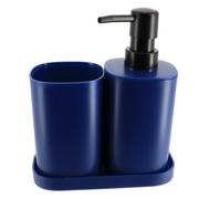 Akcesoria łazienkowe - Komplet łazienkowy Asher Blue - miniaturka - grafika 1