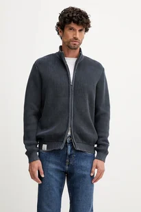 Pepe Jeans kardigan bawełniany męski kolor granatowy PM7000004 - Swetry męskie - miniaturka - grafika 1