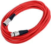 Kable - Kabel przewód mikrofonowy XLR XLR 10 m czerwony The sssnake - miniaturka - grafika 1