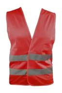 Odzież robocza - Kamizelka Odblaskowa Luna Lb-01 Red 3Xl - miniaturka - grafika 1