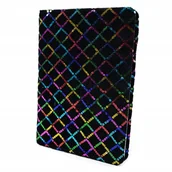 Szkolne artykuły papiernicze - ZESZYT Z CEKINAMI CZARNA OKŁADKA NOTES PAMIĘTNIK A5 RÓŻNE KOLORY - miniaturka - grafika 1