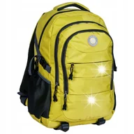 Plecaki szkolne i tornistry - PLECAK SZKOLNY MŁODZIEŻOWY PASO DUŻY ŻÓŁTY 30L - miniaturka - grafika 1