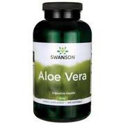 Suplementy naturalne - SWANSON Aloes Aloe Vera 25mg 300 kapsułek - miniaturka - grafika 1