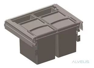 ALVEUS Sortownik ALBIO 50 (2x1 L + 2x17 L) 1107928 * - Wpisz KOD - otrzymasz promocyjny RABAT - *Kupuj TANIEJ u nas* - (22)-266-82-20 Zapraszamy :) - Kosze na śmieci - miniaturka - grafika 1