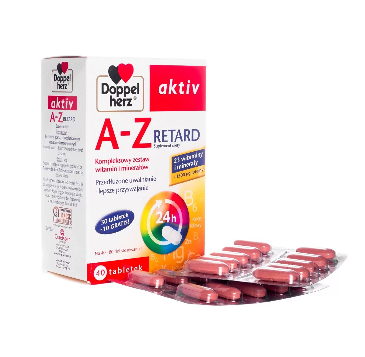 Queisser Pharma Doppelherz Aktiv A-Z Retard 40 szt.
