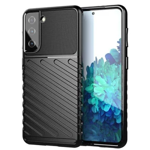 Thunder Case etui Samsung Galaxy A14 5G silikonowy pancerny pokrowiec czarne - Etui i futerały do telefonów - miniaturka - grafika 1