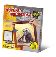 Zabawki kreatywne - Wypukła malowanka Futrzak Fretka - miniaturka - grafika 1