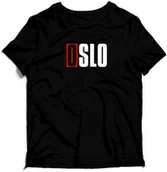 Gadżety dla niej i dla niego - KOSZULKA DOM Z PAPIERU LA CASA DE PAPEL MĘSKA OSLO - miniaturka - grafika 1