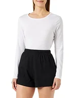 Spodenki damskie - ONLY Onlmay High Waist Stripe szorty damskie Jrs 2 szt, Czarny/opakowanie: syrena, M - miniaturka - grafika 1