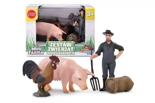 Zestaw Farma - rolnik i zwierzęta - Artyk - Figurki dla dzieci - miniaturka - grafika 1