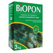 Nawozy ogrodnicze - Biopon - Iglak P/BrązowIgieł 3 Kg (NAW000042) - miniaturka - grafika 1