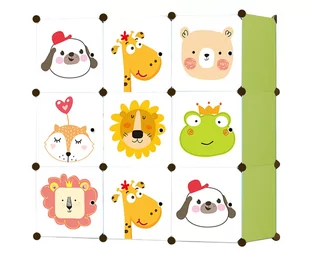 Szafka modułowa dziecięca 9x - W01 - Szafy - miniaturka - grafika 1