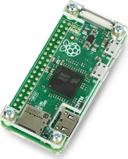 Gravlaser Obudowa Raspberry Pi Zero - Fluo Open - przezroczysta} - Komputery jednopłytkowe - miniaturka - grafika 1