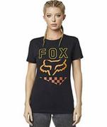 Koszulki i topy damskie - Fox koszulka Richter Ss Tee Black 001) rozmiar XS - miniaturka - grafika 1