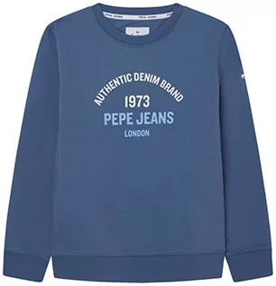 Bluzy dla chłopców - Pepe Jeans Timothy bluza chłopięca, Fioletowy (Ozzy), 10 Lat - grafika 1