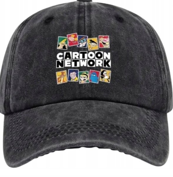Czapka z daszkiem Cartoon Network Kreskówka Bajka Prezent Streetwear Y2K