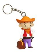 Breloczki dla dzieci - Tisso Toys Brelok lolek kowboj - wysyłka w 24h !!! - miniaturka - grafika 1