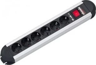 Listwa zasilająca Bachmann 6x 6 gniazd 1.75 m czarna - Listwy zasilające - miniaturka - grafika 1