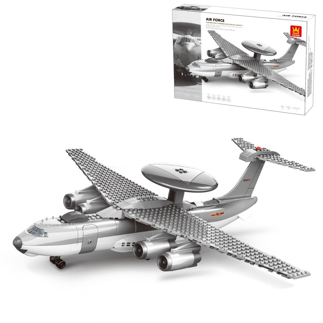Klocki Wange 5005 - Samolot wczesnego ostrzegania KJ-2000, 217 elementów