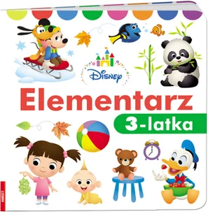 Disney Maluch Elementarz 3-latka - Książki edukacyjne - miniaturka - grafika 1