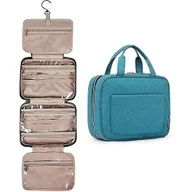Torby podróżne - Syhrm Z Toiletry Bag Torba podróżna z wiszącym haczykiem, wodoodporny organizer podróży niebieskozielony - miniaturka - grafika 1
