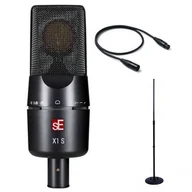 Mikrofony estradowe - sE Electronics X1 S - Mikrofon pojemnościowy + statyw + kabel 3m ♦ 30 DNI NA ZWROT ♦ GWARANCJA DOOR-TO-DOOR ♦ SZYBKA WYSYŁKA - miniaturka - grafika 1