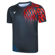 Koszulki sportowe męskie - Koszulka męska Victor T-50001TD Blue L - miniaturka - grafika 1