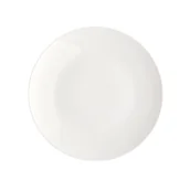 Talerze - Talerz deserowy porcelana kremowa Bella Ecru 20 cm - miniaturka - grafika 1