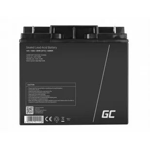 Green Cell akumulator żelowy AGM 12V 18Ah AGM09 - Baterie do zasilaczy awaryjnych UPS - miniaturka - grafika 3