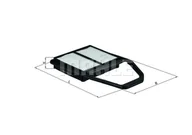 Filtry powietrza - Filtr powietrza Mahle LX 1562 - miniaturka - grafika 1