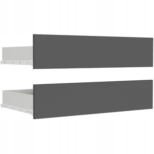 2 szuflady do szafy przesuwnej 203cm - kolor antracyt - Meble modułowe i akcesoria - miniaturka - grafika 1