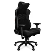 Fotele gamingowe - PRO-GAMER YUMISU Materiałowy fotel gamingowy kubełkowy dla gracza Podkładka PRO-GAMER AGURI PLUS czerwony - miniaturka - grafika 1